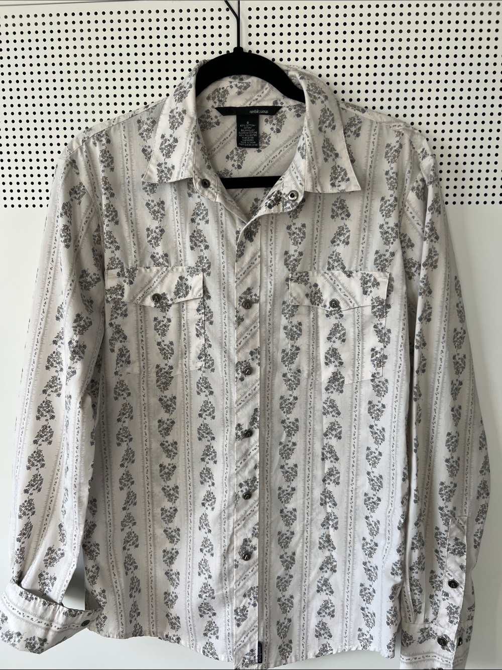 Western Floral Snap Shirt 🐴